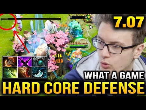 Miracle- Troll Warlord Hard Core Defense Dota 2 7.07 Dueling Fates