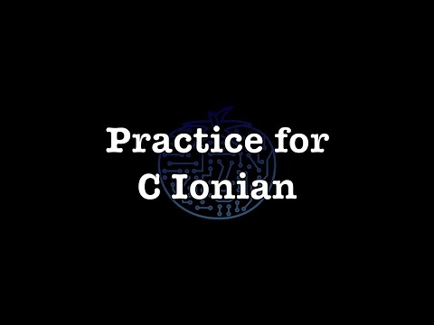 Modal Vamp in C Ionian