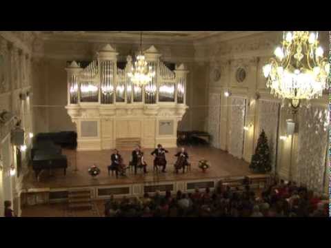 Rastrelli Cello Quartet. Saent-Saens 