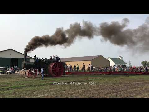 150HP Case Steam Engine Pulling 44 Bottom Plow