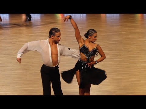 Axel Sampino & Anna Zgonnikova - Championnat d’Europe Latine 2025, Calví, 1/4 Finale (Samba)