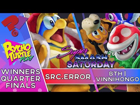 Super Smash Saturday #26 - Src.Error vs BTH | Vinnihongo / Winners Quarters