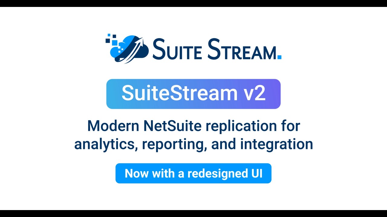 SuiteStream overview — NetSuite data replication to SQL Server