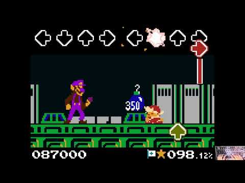 FNF Super Mario Bros. Funk Mix DX - Destruction Dance (FC) (4k)