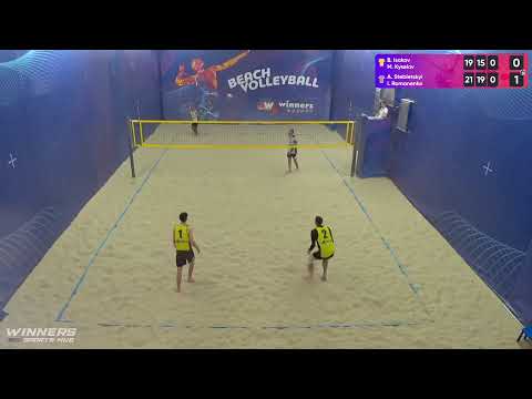 15:45 B.Isakov / M.Kyselov - A.Stebletskyi / I.Romanenko | Winners Beach Volleyball