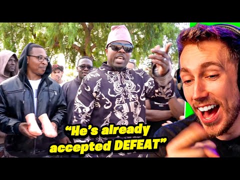 MINIMINTER REACTS TO UK VS USA RAP BATTLE - FT. SUPAHOTFIRE & MONKWEH
