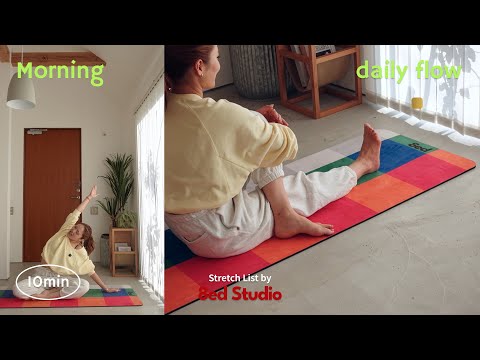  【Lesson Class｜10分】冷えやすい朝に｜巡りをつくる10分フロー🌤