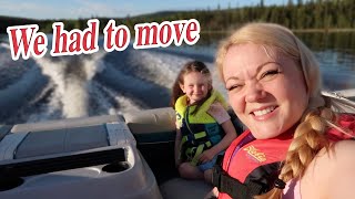HOW COLD IS THE WATER?! | Birch Lake, Alaska | Violett Vlogs