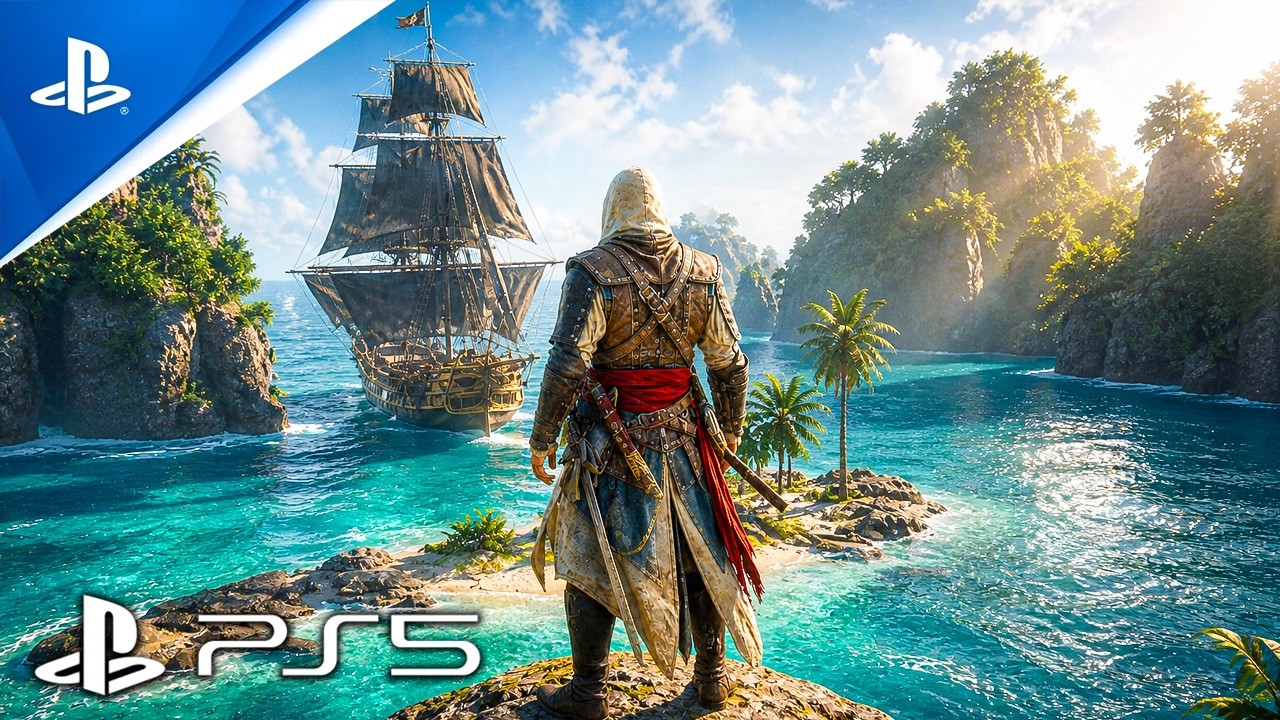 ASSASSIN'S CREED BLACK FLAG RESYNCED New Gameplay Demo 12 Minutes 4K