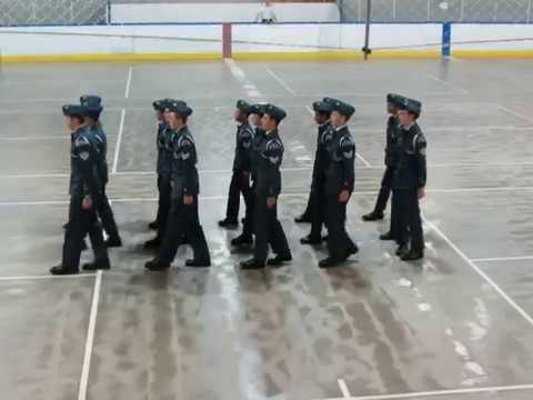 706 Squadron Precision Drill Team - Sequence Without Command