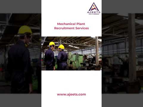 Mechanical Plant Recruitment Services
