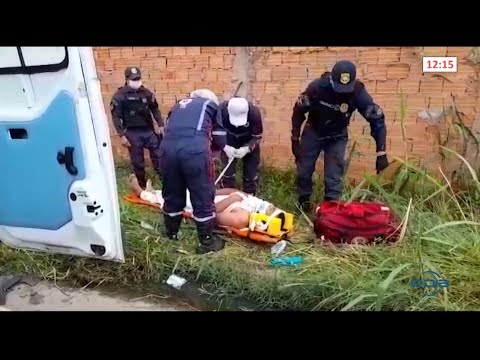 Homem sofre acidente em tentativa de assalto na zona norte de Teresina 25 03 2021