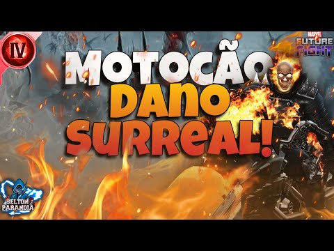 GHOST RIDER (MOTOQUEIRO FANTASMA) T4: TESTE NOS LENDA E DORMAMMU + CUSTO P T4 - MARVEL FUTURE FIGHT