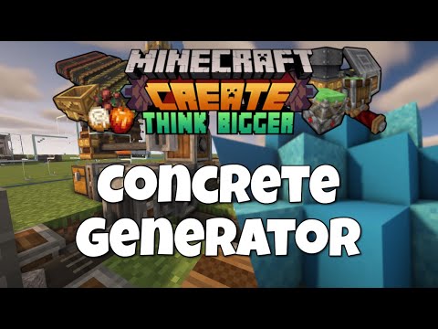 Rockit14 - Minecraft Create Mod Tutorial - Concrete Generator Ep 37