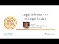 CPCLJ 1 4 Legal Information Vs Legal Advice