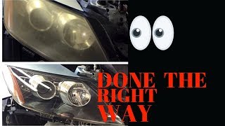 The ONLY Headlight Restoration Method That Gets Results