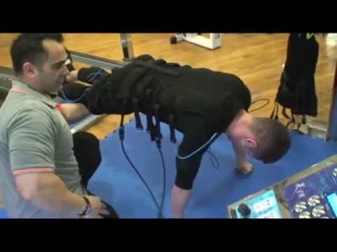 Electroestimulación Muscular en el Real Canoe.