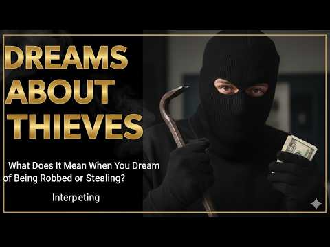 Dreams About Thieves : What Does It Mean When You Dream of Being Robbed or Stealing?:Interpreting