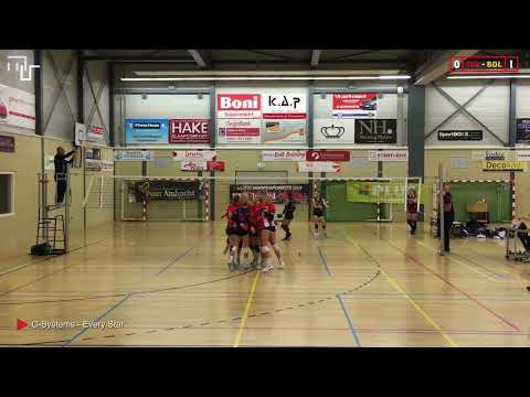 Volleybal Dames 2e Divisie A: BBQ Time Tjoba D1 - vc Bolsward D1 [01-10-2022]