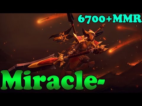Dota 2 - Miracle- 6700+ MMR Plays Legion Commander Vol 1# - Ranked Match Gameplay!