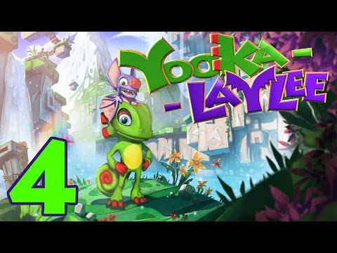 Yooka Laylee Part 4: Tribalstack Tropics - Cloud Based Racing (Pagie 2/25)