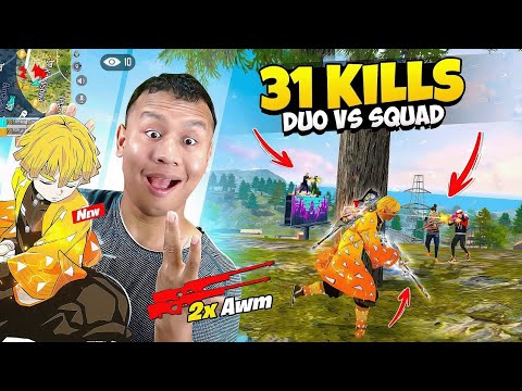 2x Awm is Just Perfect with Demon Slayer Bundle ✌ Tonde Gamer - Free Fire Max