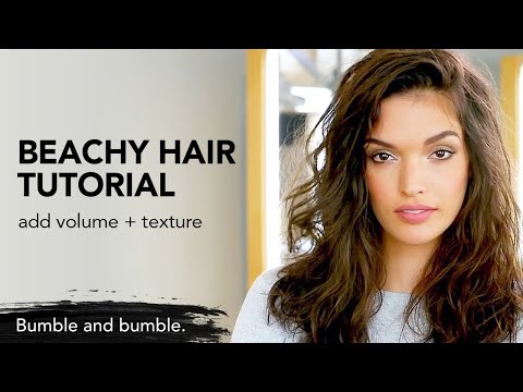 How to Beachy Waves Hairstyle | Bb.Surf | Bumble and...