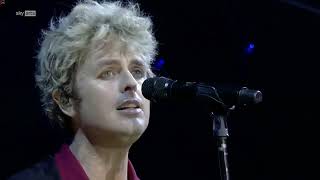 GREEN DAY give me novacaine live at Isle of Wight Festival 2024