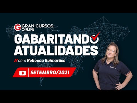 Gabaritando Atualidades - Setembro com Rebecca Guimarães