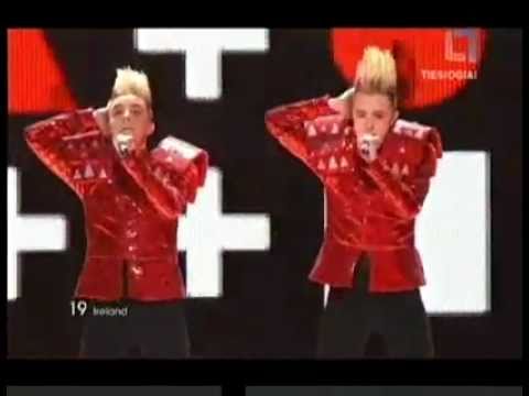 Ireland: "Lipstick", Jedward - Eurovision Song Contest Semi Final 2011