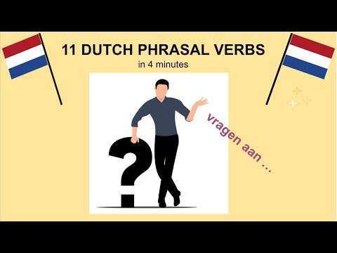 Learn 11 DUTCH PHRASAL VERBS | in just 4 minutes