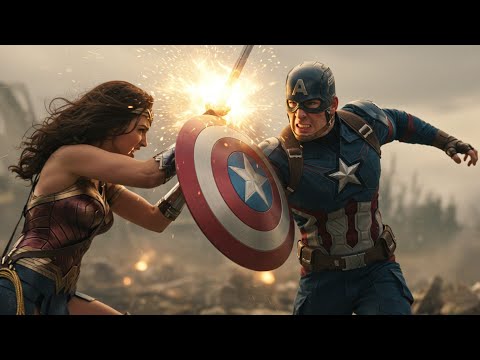 Wonder Woman vs Captain America — The Ultimate Clash of Honor! 🔥