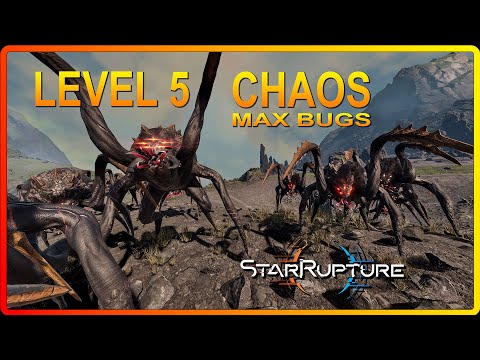 Upgraded MEGA Base To Max Level 5 - Extreme Bug Chaos! | StarRupture 2026