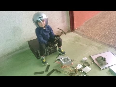 Tutorial | How to Open and Destroy a PC COMPUTER. We learn the components of a computer