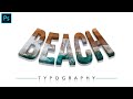 Photoshop Text Effects 3D Typography Photoshop Tutorial Photoshoptutorial Photoshop