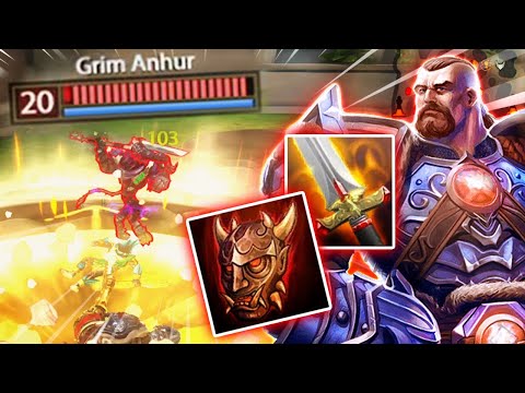 You Have to Try this FULL DAMAGE TYR Jungle Build Out in SMITE!