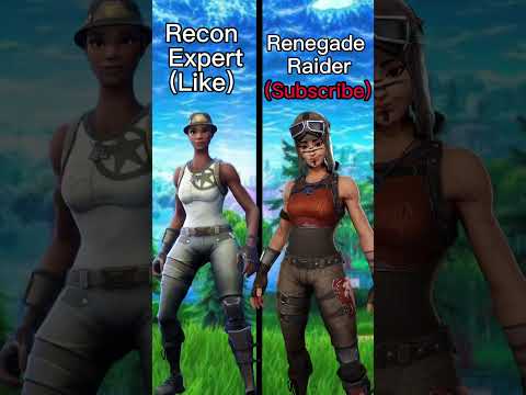 Renegade Raider or Recon Expert?! 🤔 #fortnite #trending #viral #shorts