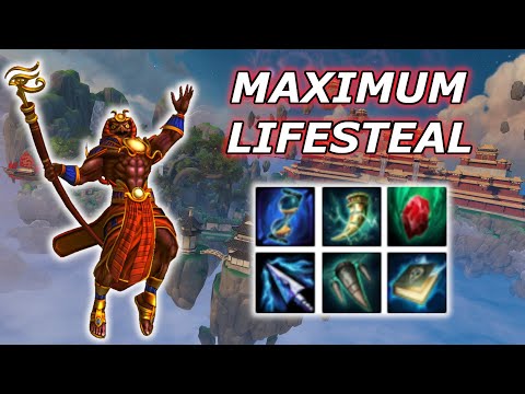MAXIMUM LIFESTEAL RA! - Season 8 Masters Ranked 1v1 Duel - SMITE