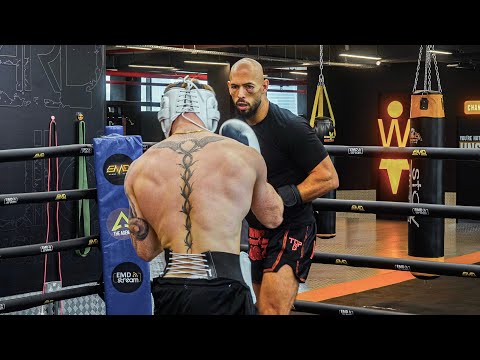 Jack Hopkins Spars Andrew Tate | Road to Misfits