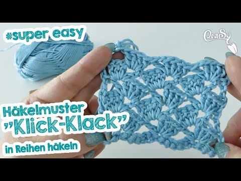 Crochet pattern click clack - super easy and effective