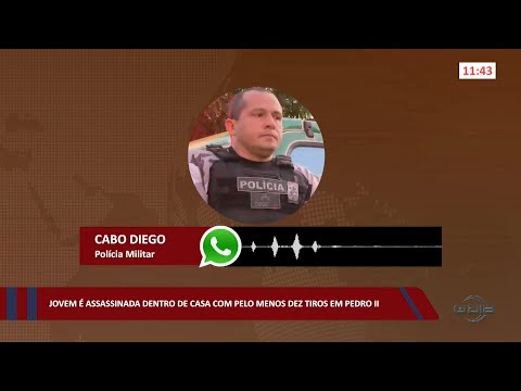 Jovem é assasinada dentro de casa com pelo menos dez tiros em Pedro II 29 09 2022