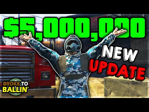 The New $5,000,000 Chop Shop DLC!!! | Broke to Ballin' #47 - GTA Online E&E