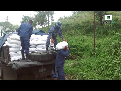 Distrito Naval Caribe descargó 973 paquetes alimenticios en beneficio de familias del Caribe sur