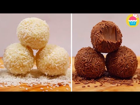 Easy Truffles Recipe | Brazilian Truffles (Brigadeiros) | Nyam Nyam