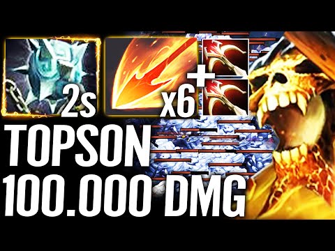 🔥 TOPSON Clinkz MID 100.000 Damage - Gleipnir Meta WTF IMBA 7.30 Dota 2 Pro