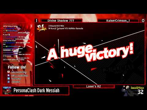 PersonaClash Dark Messiah - P4AU - Loser's R2 - DivineShadow vs. KaiserCrimson