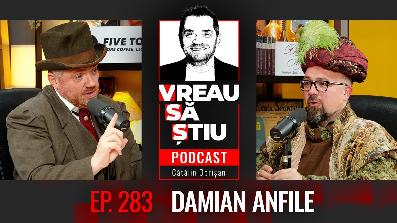DAMIAN ANFILE: ”Am avut cafenele înaintea Parisului sau a Vienei!” | VREAU SĂ ȘTIU EP 283
