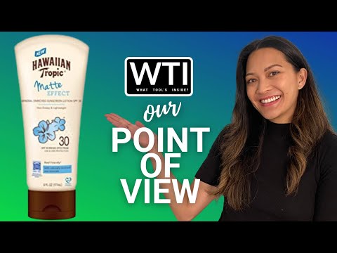 Hawaiian Tropic Matte Sunscreen Lotion - WTI product video review