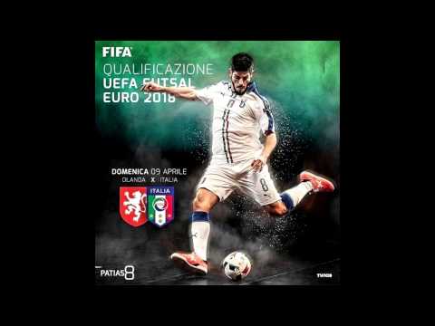 Patias 2 gols, Italia x Holanda, Futsal Euro 2017 - JR Sport
