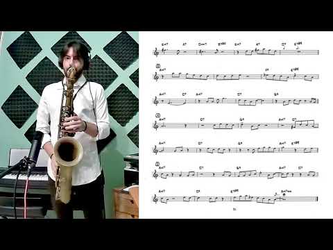 Tutorial linguaggio sax jazz - Plays Bob Mintzer (9) - Funky 2